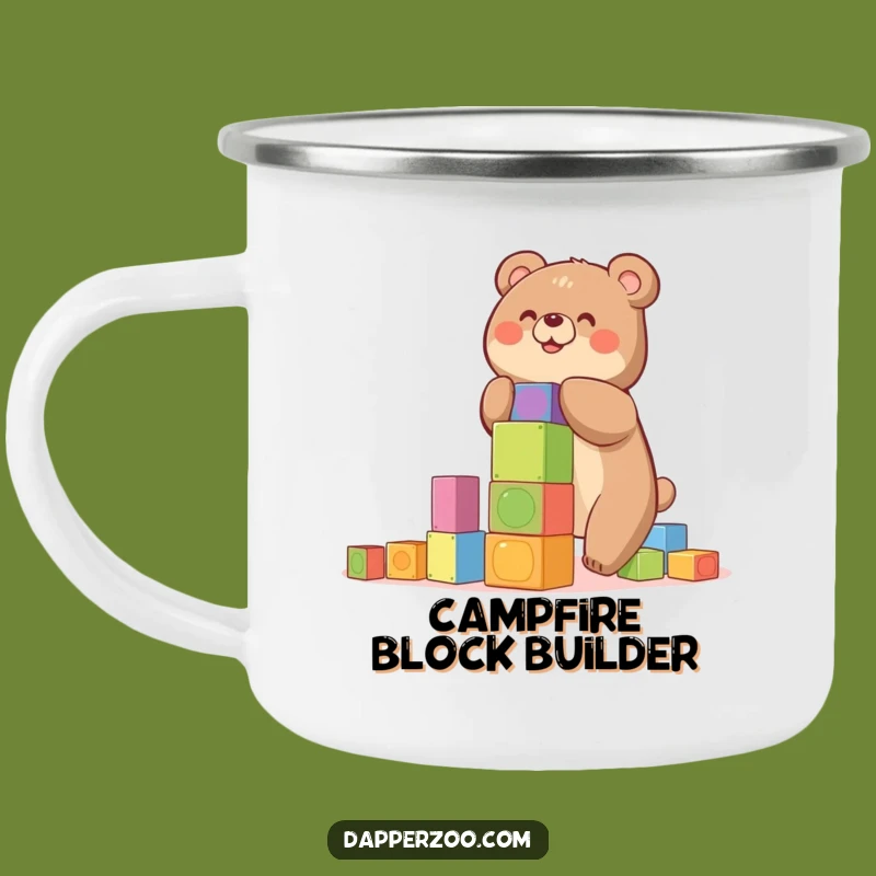Funny Bear Adventure Mug - Build Fun on the Go with this Playful Companion