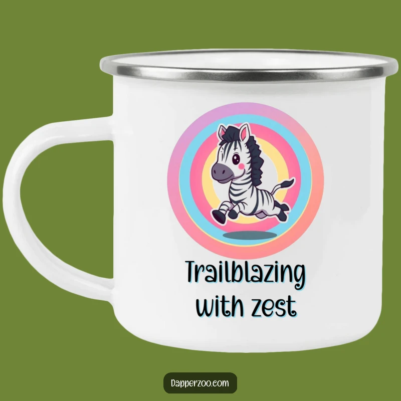 Funny Zebra Adventure Mug - Gallop into Fun with this Colorful Companion