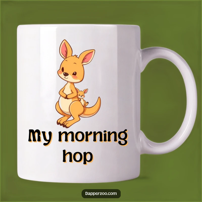 Funny Kangaroo Joey Mug, Humorous Parent Gift for Adorable Moments