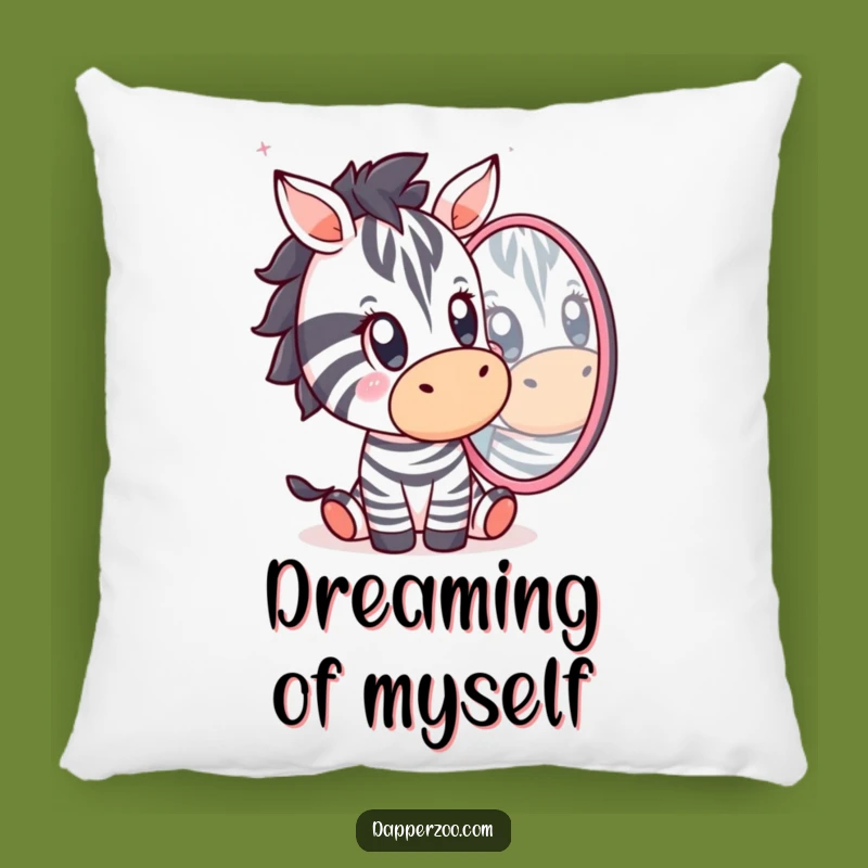 Funny Kawaii Zebra Surprise Pillow: Cuddle Up with Comical Astonishment!