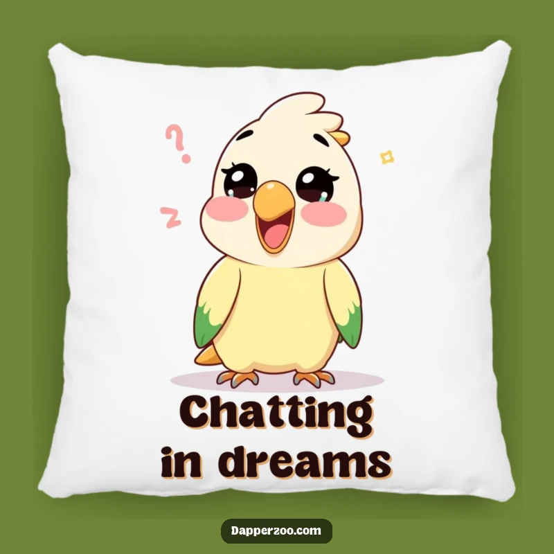 Funny Kawaii Parrot Mimic Pillow: Cuddle Up with Comical Sounds!