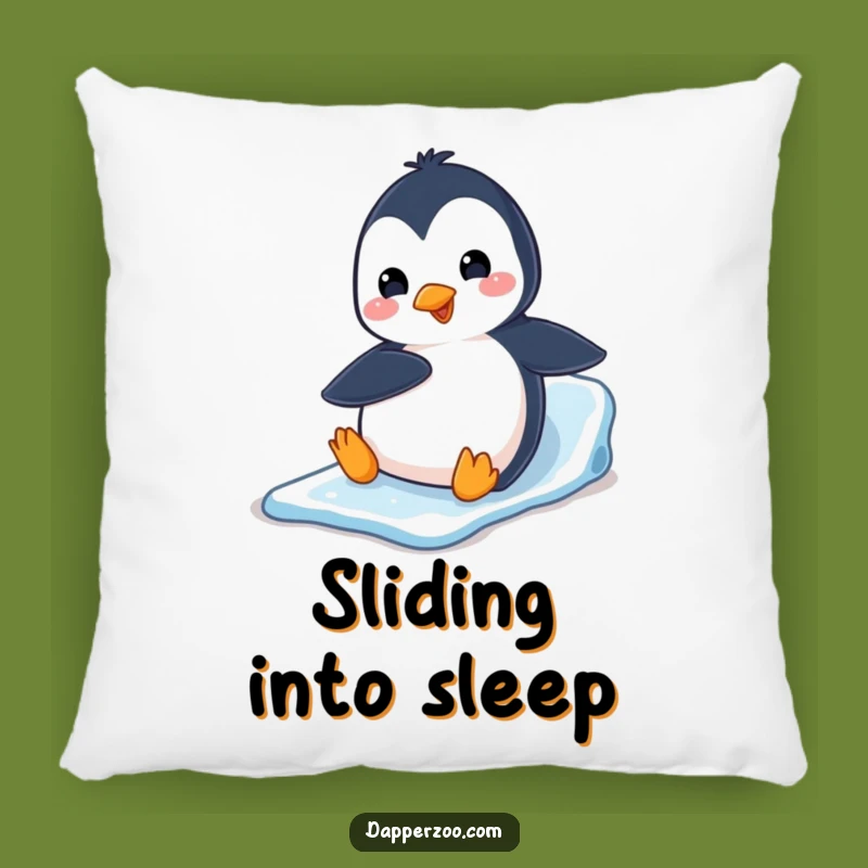 Funny Penguin Belly Slide Pillow: Comfort and Comedy Combined
