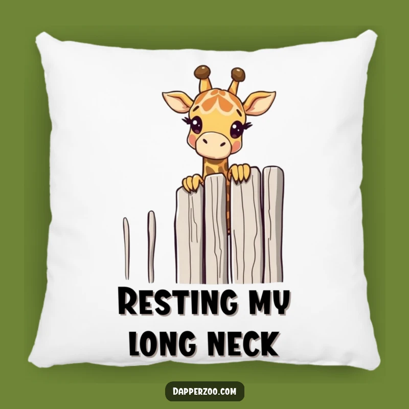 Funny Giraffe Peeking Pillow: Comfort and Curiosity Collide