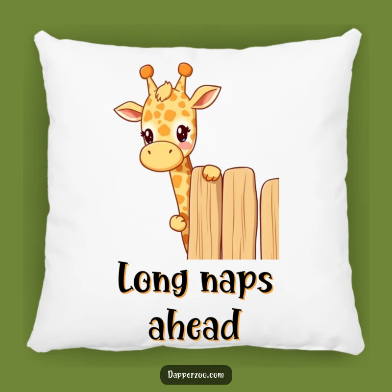 Soft Funny Kawaii Giraffe Peeking Pillow - Comfy & Curious Decor