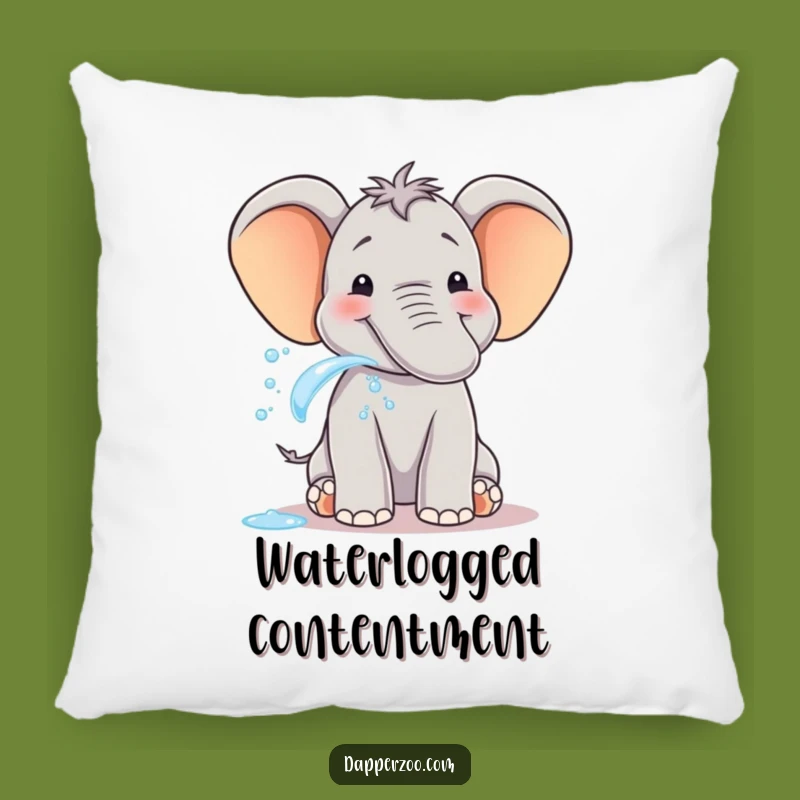 Comfy Funny Elephant Water Pillow - Joyful Trunk Spray Decor, Gift