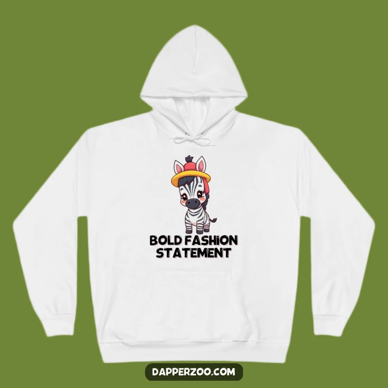 Funny Zebra Hat Hoodie, Cozy & Humorous Fashion Statement