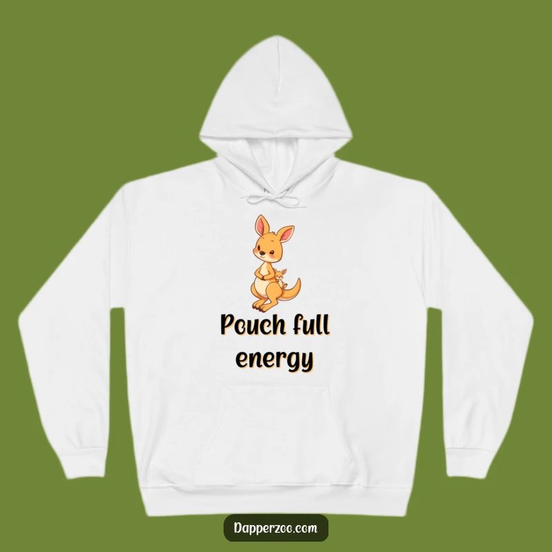 Funny Kangaroo Joey Hoodie, Cozy & Humorous Gift for Parents