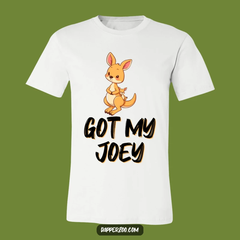 Funny Kangaroo Joey T-Shirt, Humorous Parent Tee for Everyday Comfort