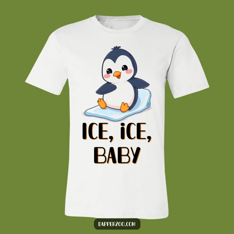 Funny Penguin Belly Slide T-Shirt: Embrace Your Playful Side